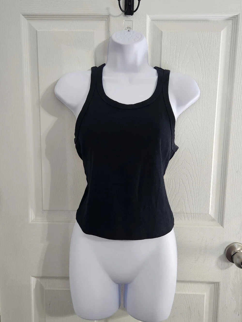 Aerie tank tops set of 2 Large minimalist basic staple stretch black Gray